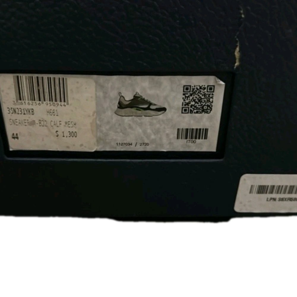RARE Dior B22 Khaki Pistachio Size 44 US Mens Size 10-10.5 - Picture 12 of 13